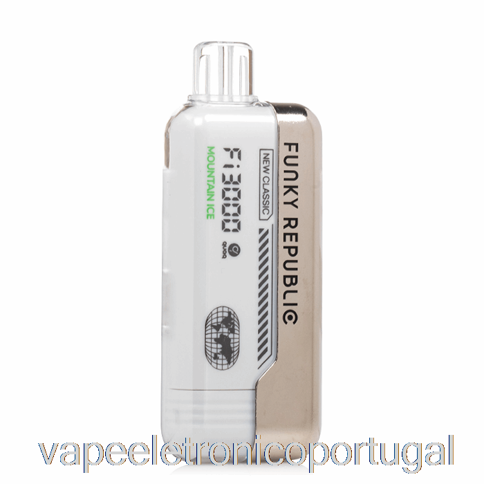 Vape Eletrônico Funky Republic Fi3000 Descartável Mountain Ice